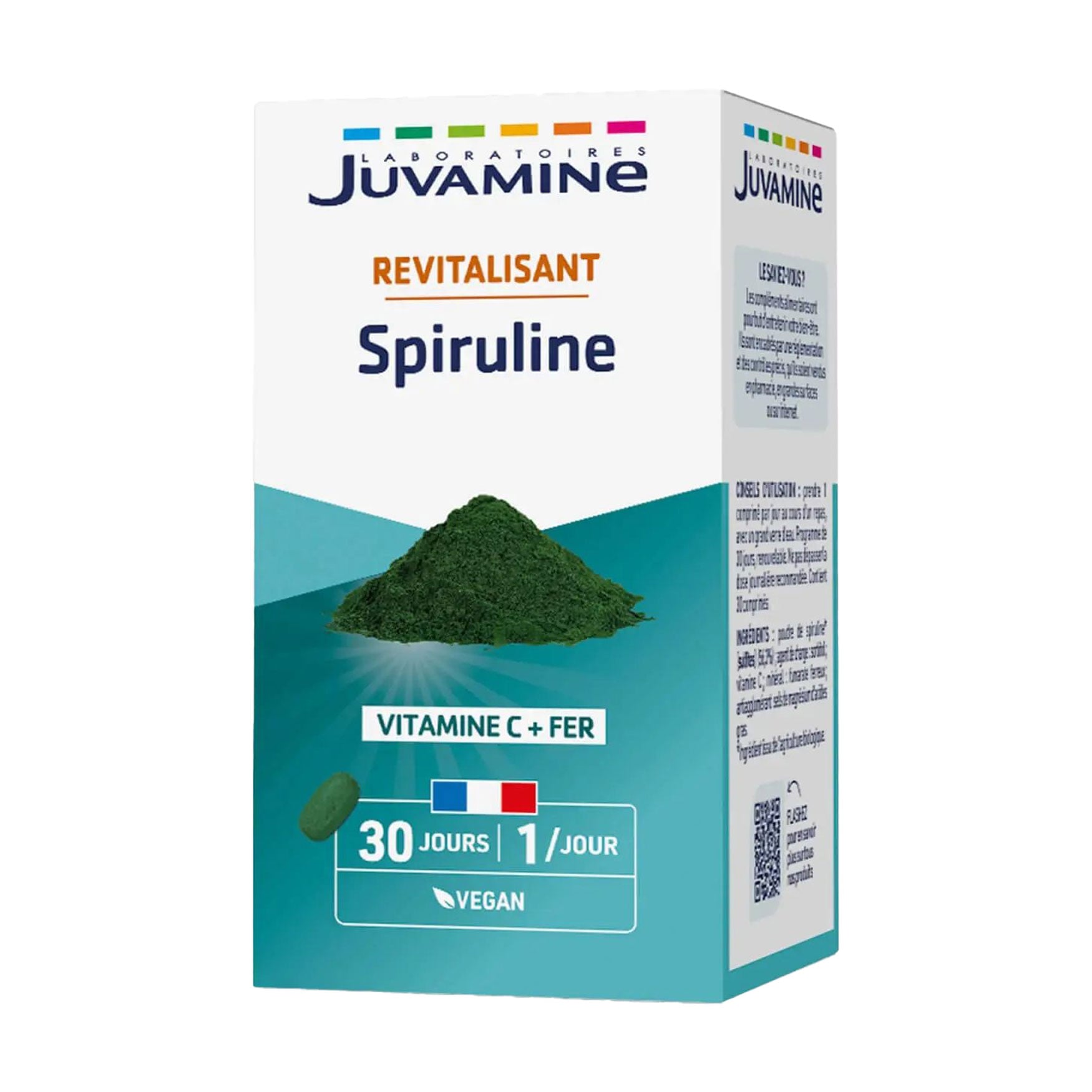 Спіруліна Juvamine Ревіталізація, 30 таблеток