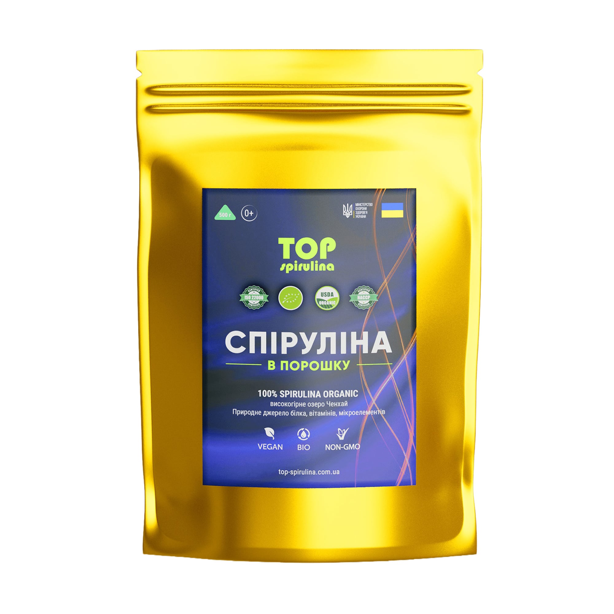 Спіруліна TOP Spirulina в порошку, 250 г